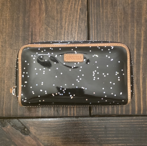 Consuela Handbags - Consuela Black Star Wallet